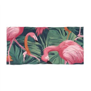 Flamingo Beach Towel