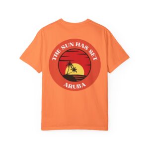 Sun has set Aruba Unisex Garment-Dyed T-shirt