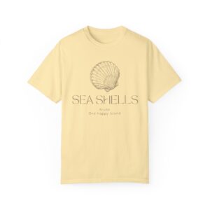 Sea Shells Aruba Unisex Garment-Dyed T-shirt