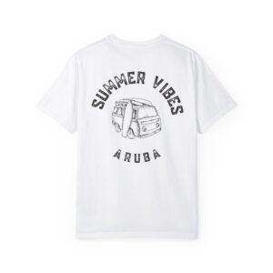 Summer vibes Aruba Unisex Garment-Dyed T-shirt