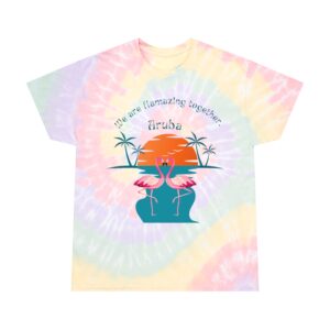 Flamazing together Tie-Dye Tee, Spiral
