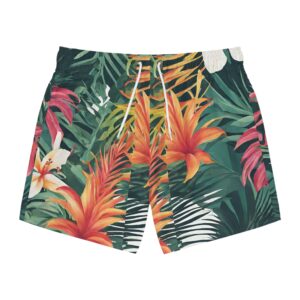 Flower garden Swim Trunks (AOP)