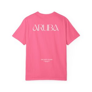 Aruba Resort Tee — Island Logo Garment-Dyed T-Shirt