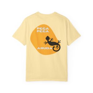 Aruba Gecko T-Shirt — 'Pega Pega' Tropical Island Tee