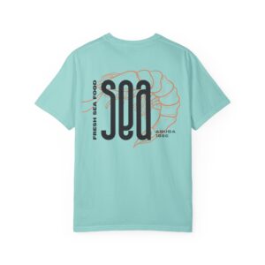 Sea Seafood Aruba T-Shirt — 'Sea' Graphic Seafood Logo Tee
