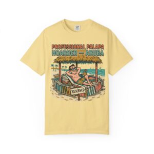 Professional Palapa Hoarder Aruba T-Shirt — Beach Vacation Resort Tee
