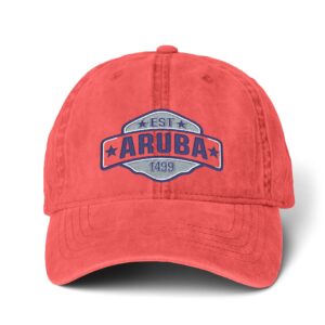 Aruba Established Women's Pigment-Dyed Cap with Fashion Undervisor (Embroidery)