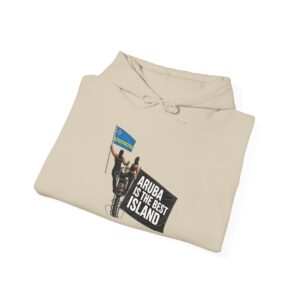 Aruba Is The Best Island Hoodie — Aruba Flag & Slogan Pullover